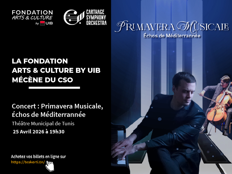 UIB-CSO-Primavera-2026 UIB Carthage Symphony Orchestra Primavera Musicale 2026