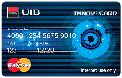 UIB Carte INNOV' CARD